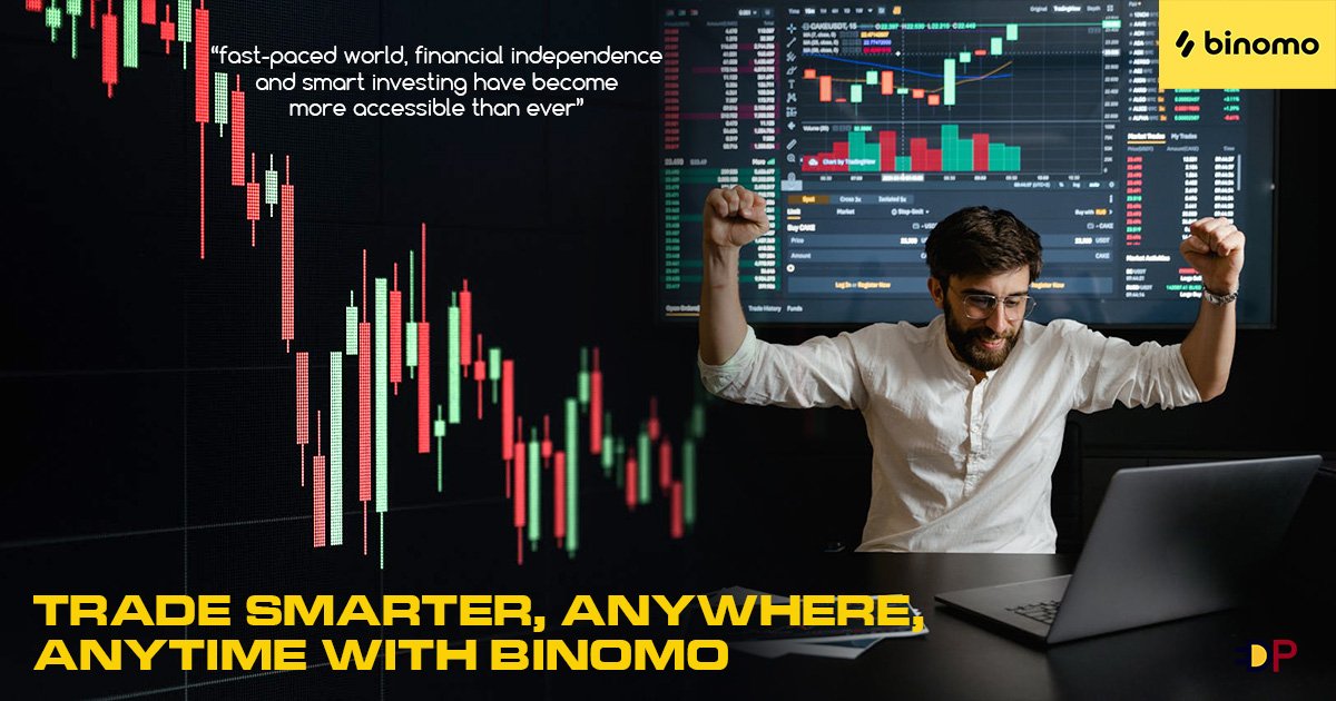 Read more about the article Trade Smarter, Anywhere, Anytime with Binomo